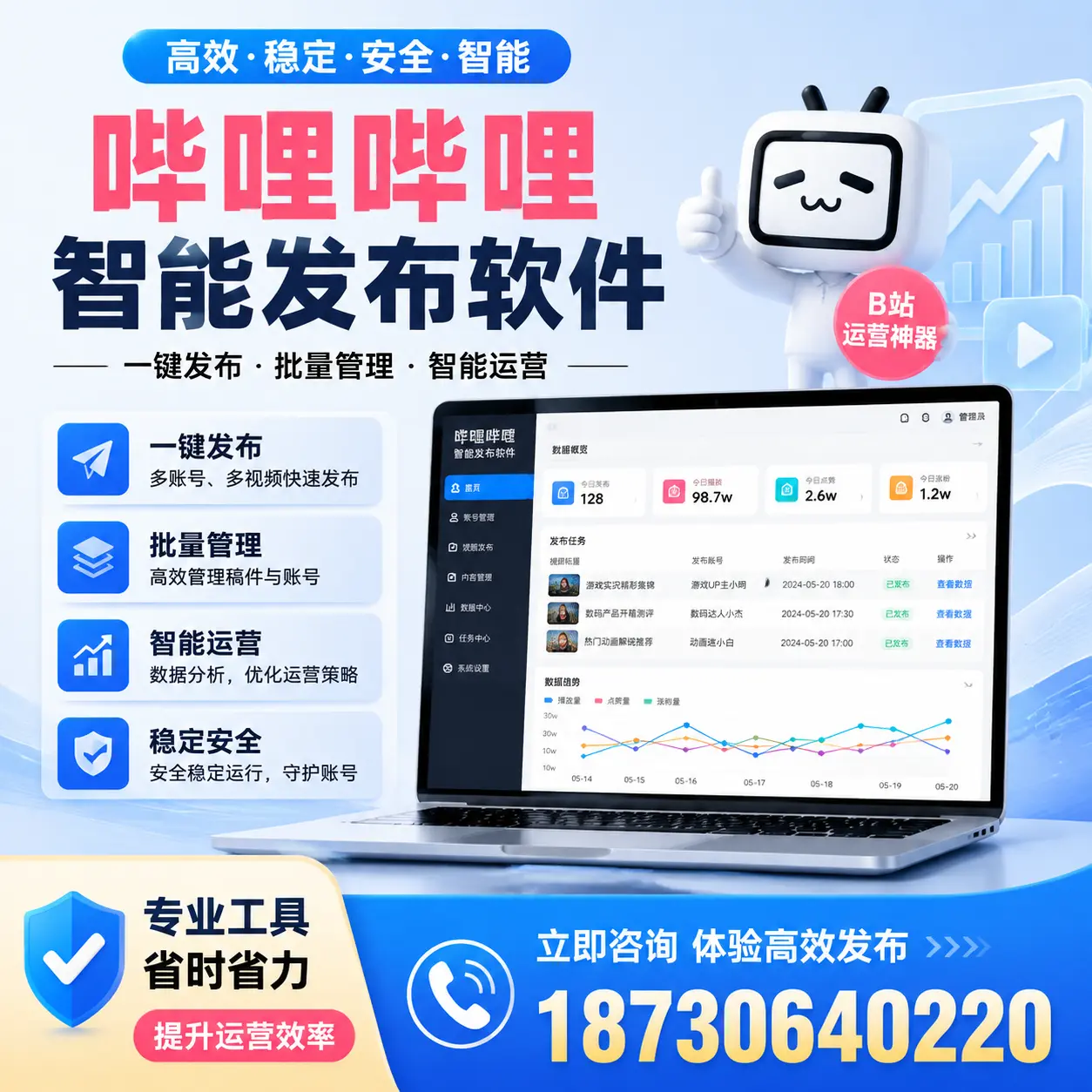 解密哔哩哔哩智能发布软件:功能与优势分析在东城